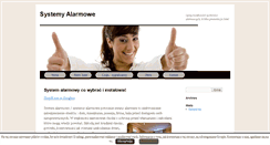 Desktop Screenshot of alarmzabrze.pl