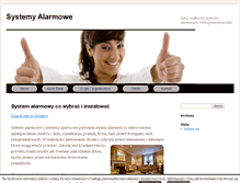 Tablet Screenshot of alarmzabrze.pl